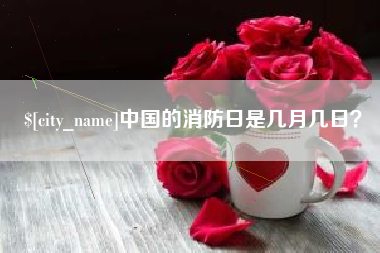 临邑中国的消防日是几月几日？