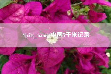临邑中国5千米记录