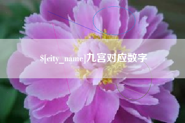 临邑九宫对应数字