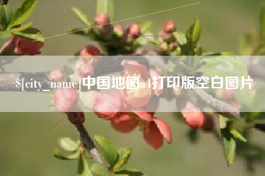 临邑中国地图a4打印版空白图片