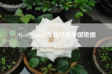 临邑九宫对应中国地图
