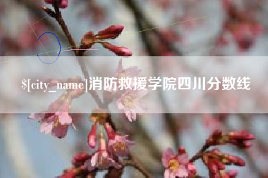 临邑消防救援学院四川分数线