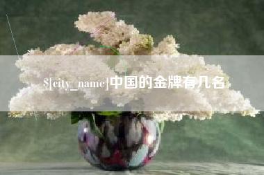 临邑中国的金牌有几名