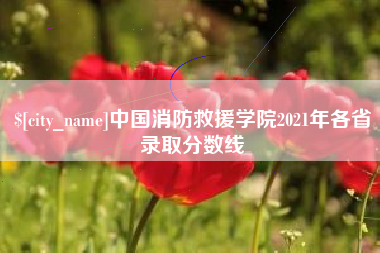 临邑中国消防救援学院2021年各省录取分数线