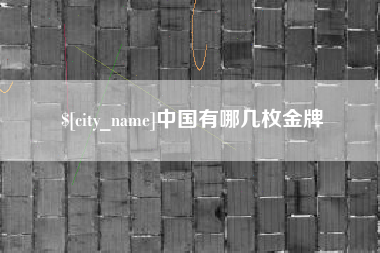 临邑中国有哪几枚金牌