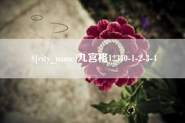 临邑九宫格12340-1-2-3-4
