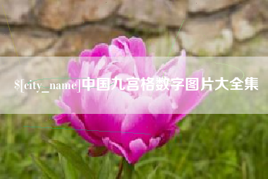 临邑中国九宫格数字图片大全集