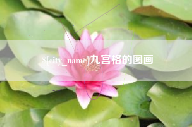 临邑九宫格的图画