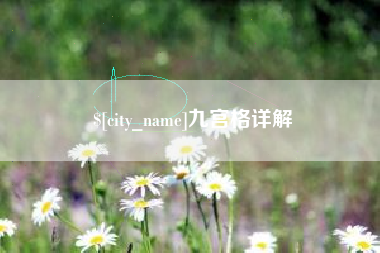 临邑九宫格详解