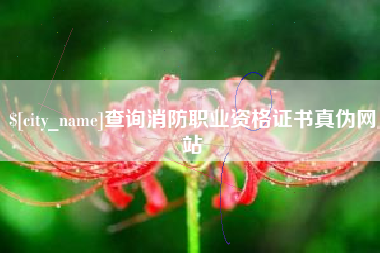 临邑查询消防职业资格证书真伪网站