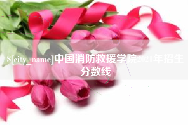 临邑中国消防救援学院2021年招生分数线